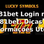 881bet Login no 881bet: Dicas e Informações Úteis